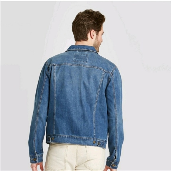 Goodfellow & Co Denim Trucker Jean Jacket 2XL New - Picture 2 of 8